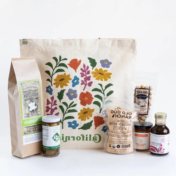 Organic California Gourmet Gift Tote